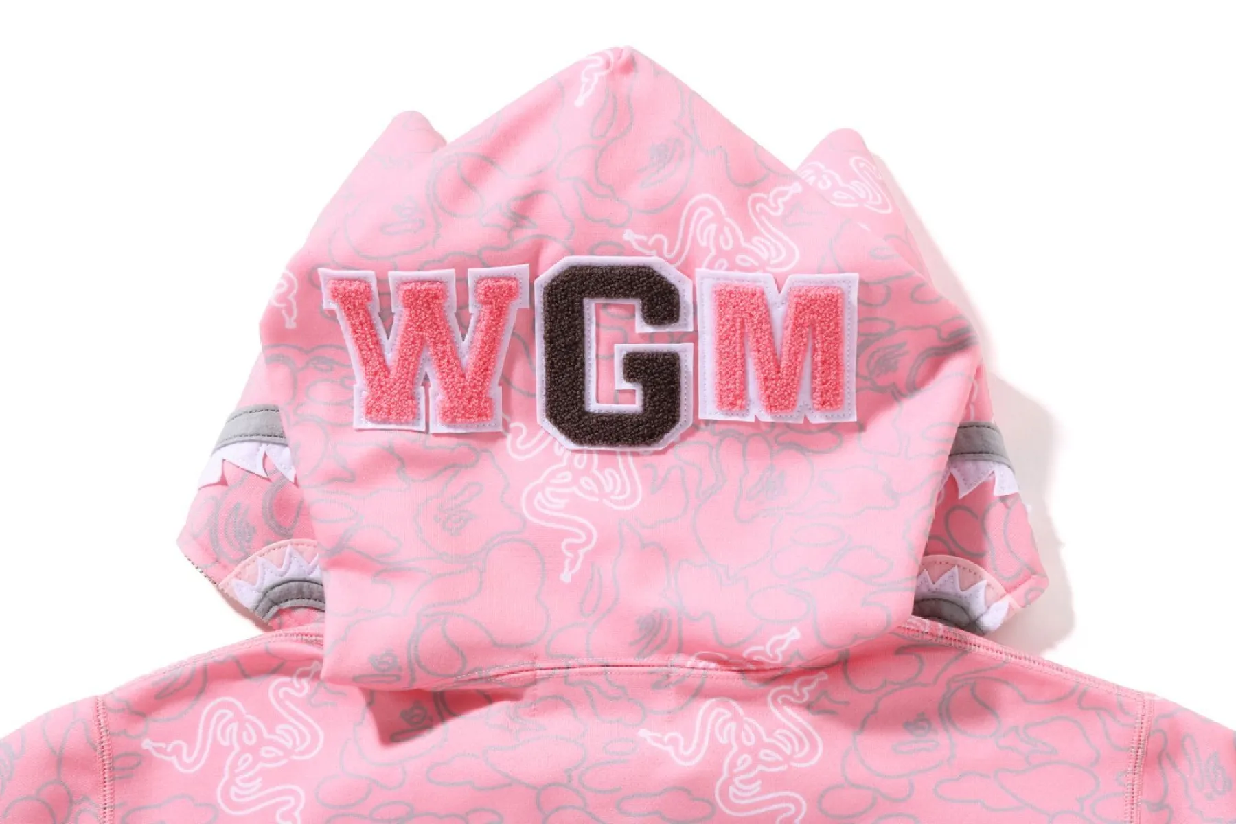 BAPE X RAZER 】NEON CAMO SHARK FULL ZIP HOODIE | Parallel