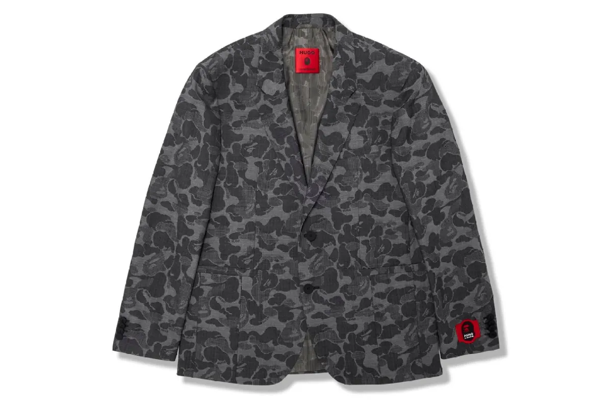 【 Mr. BATHING APE X HUGO 】CAMO JACKET sold by Bape