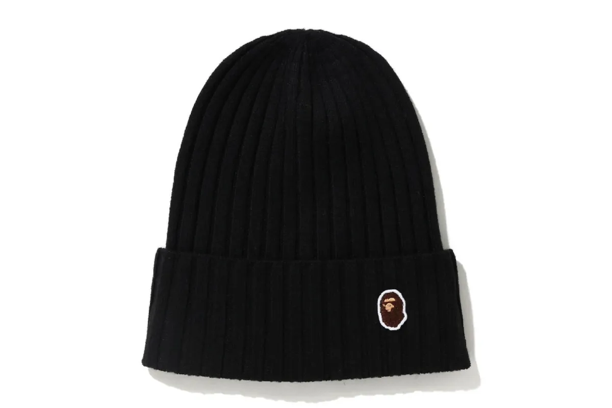 APE HEAD ONE POINT KNIT CAP sold by Bape