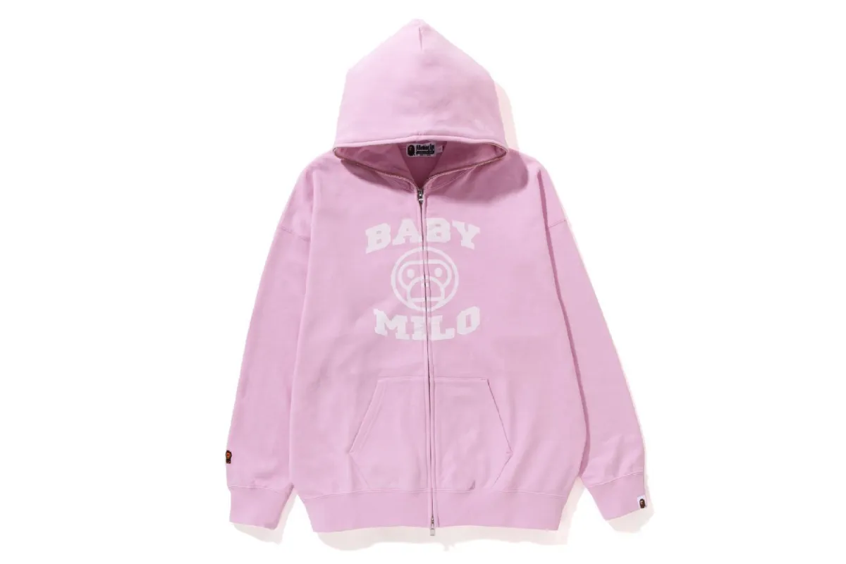 BABY MILO OVERSIZED FULL ZIP HOODIE sold by Bape