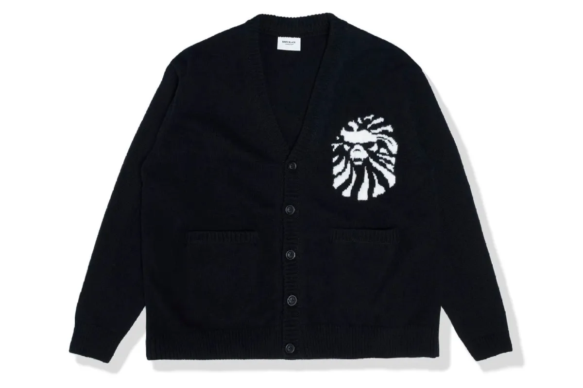 【 BAPE BLACK 】COLLEGE CARDIGAN sold by Bape