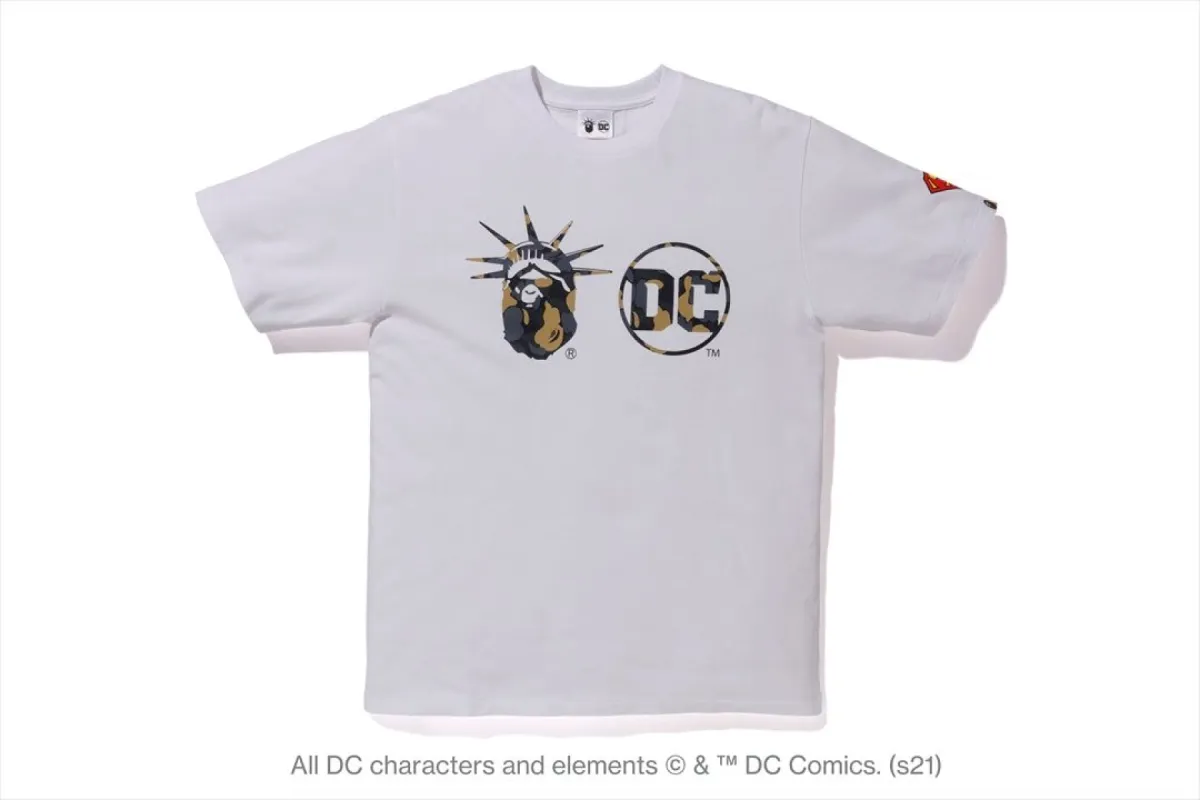 【 BAPE X DC 】MADISON AVENUE TEE sold by Bape