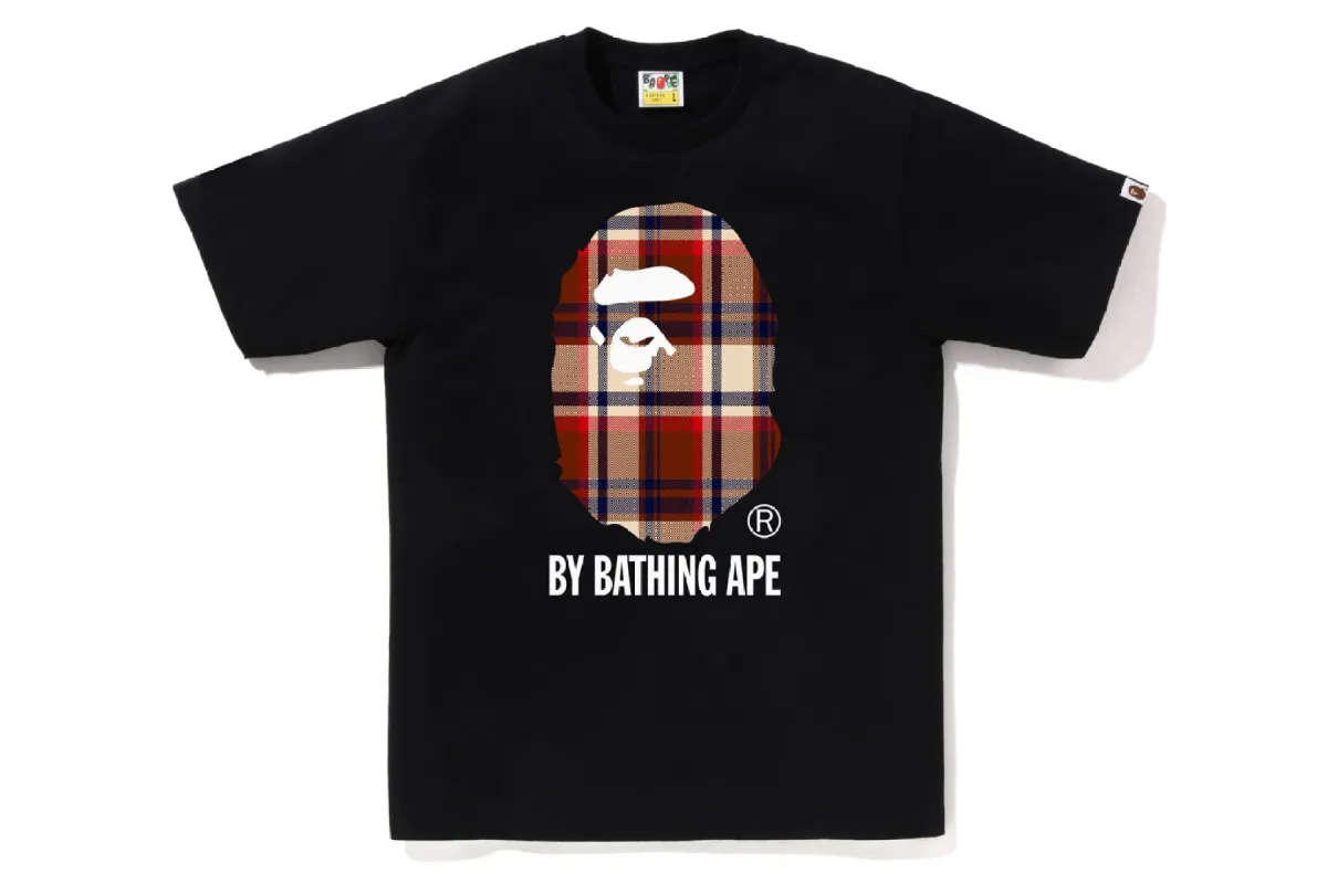 BAPE CHECK BY BATHING APE TEE sold by Bape