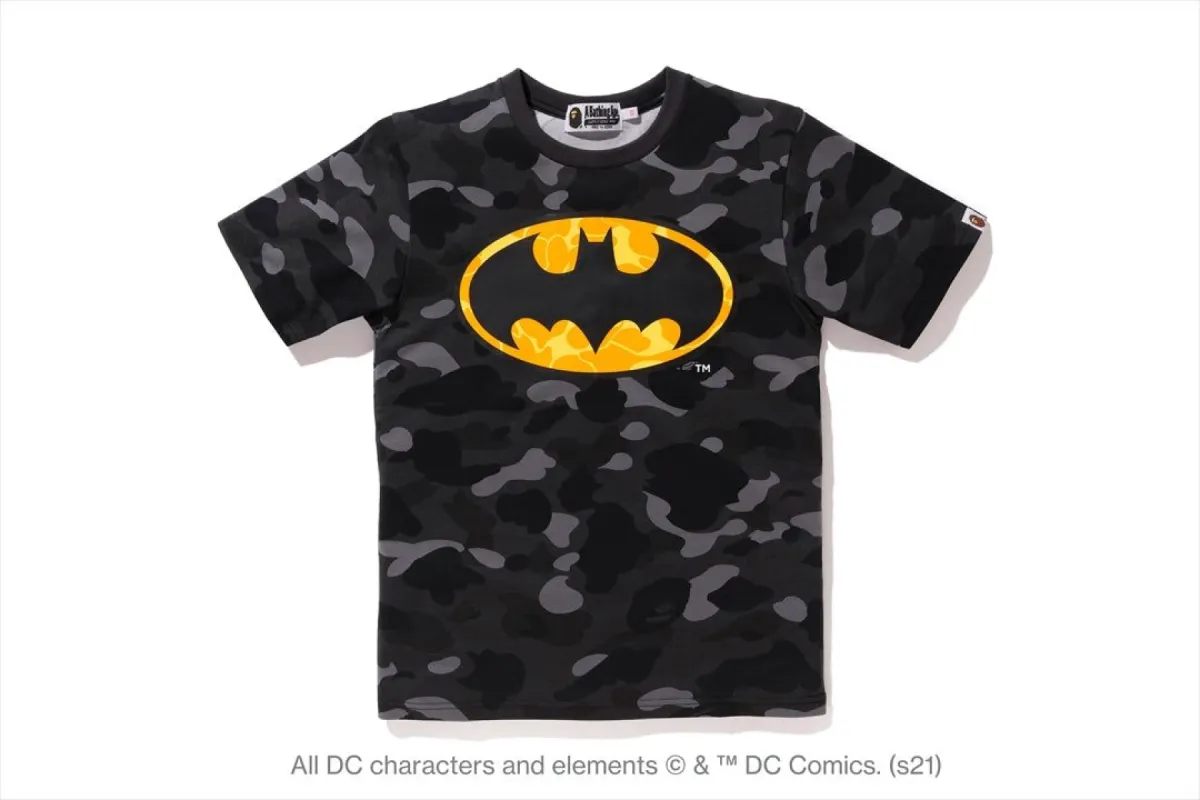 【 BAPE X DC 】BATMAN COLOR CAMO TEE sold by Bape
