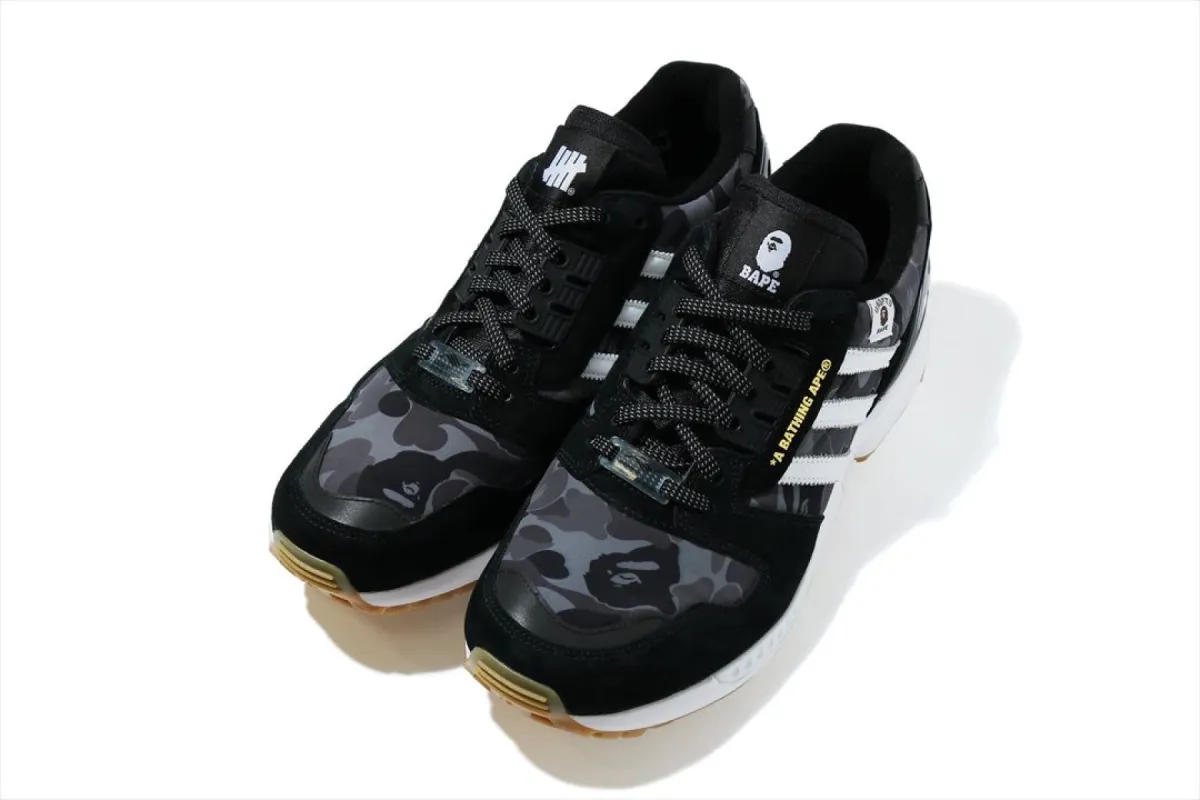 【 BAPE X UNDFTD X ADIDAS 】ZX 8000 sold by Bape