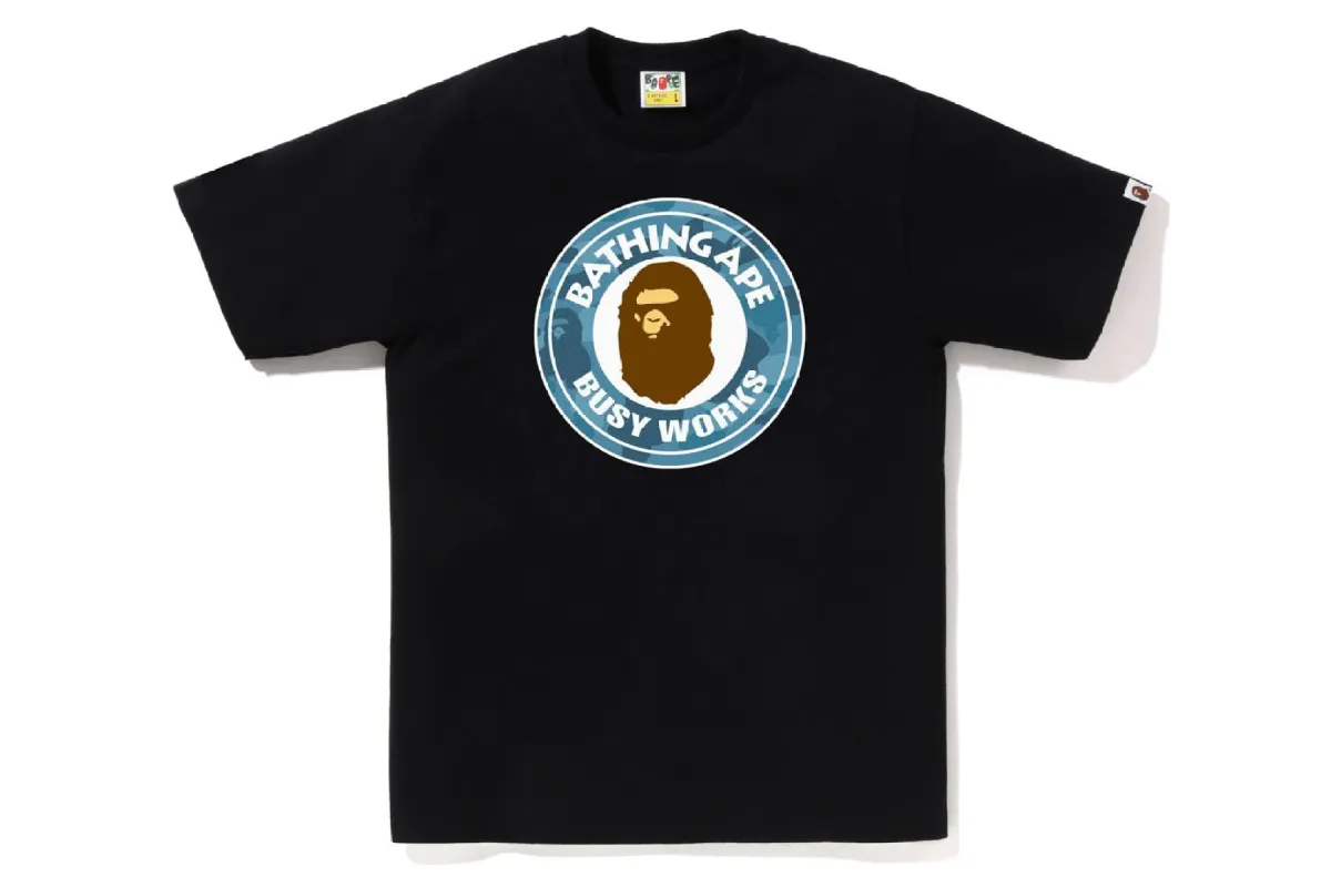 HONEYCOMB CAMO BUSY WORKS TEE sold by Bape