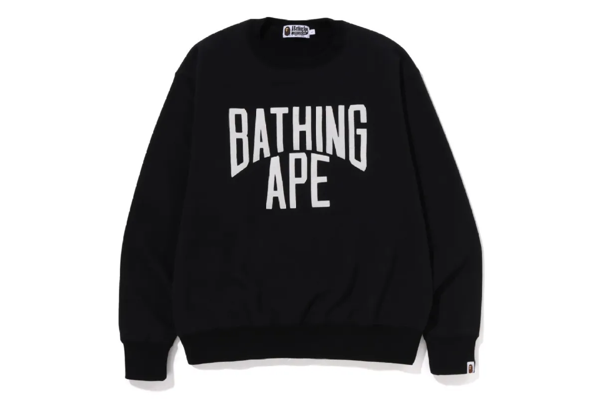 SMOOTH NYC LOGO RELAXED FIT CREWNECK sold by Bape