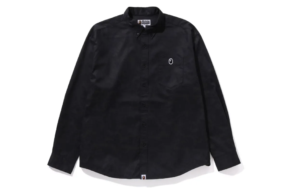 TONAL SOLID  CAMO POCKET SHIRT sold by Bape