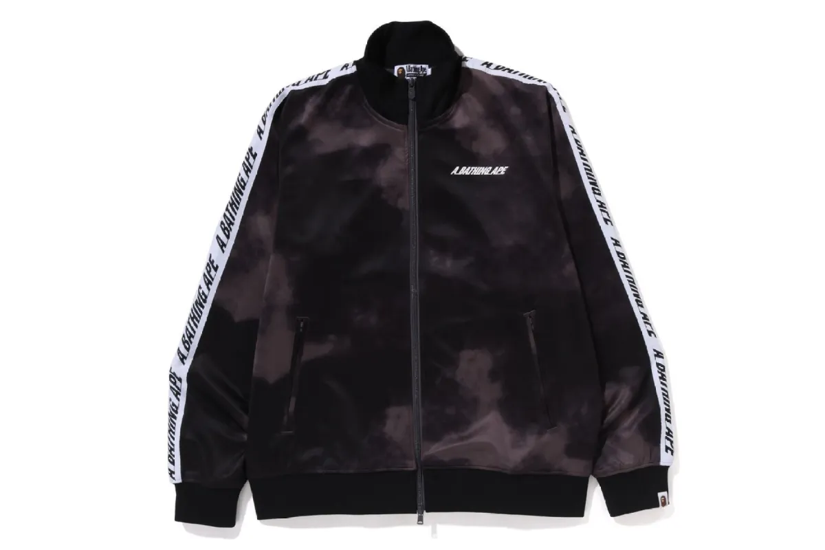 A BATHING APE TIE DYE TRACK JACKET sold by Bape