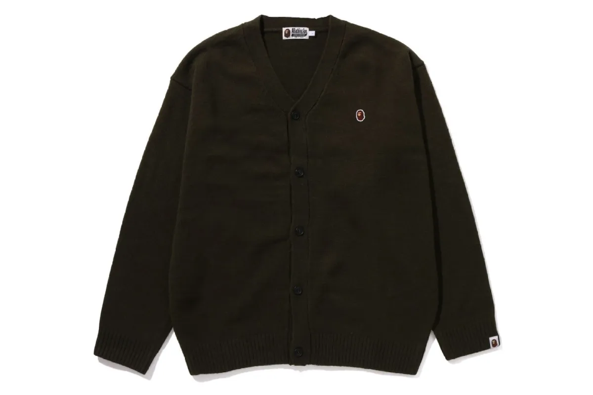 APE HEAD ONE POINT CARDIGAN sold by Bape