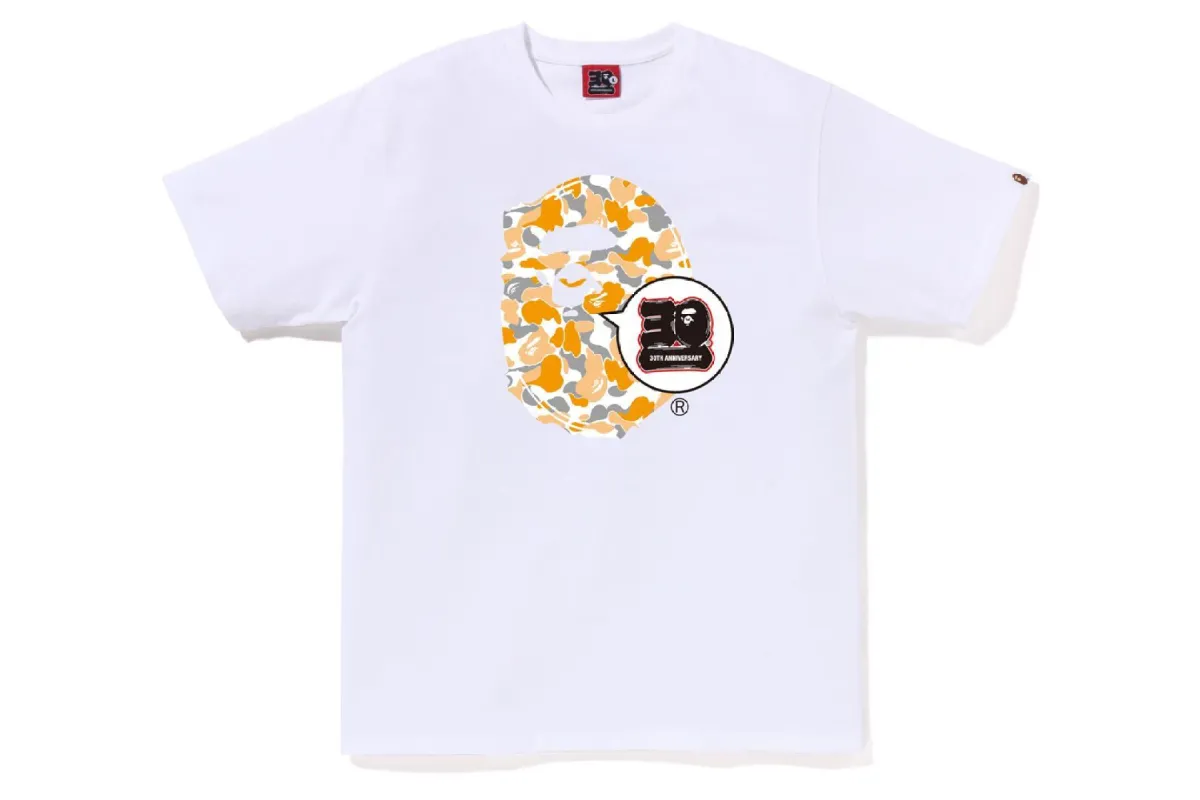 新品BAPE 30TH ANNIV. APE HEAD TEE SET BAPE STORE® SOHO BAPE® 30TH ANNIV. APE HEAD TEE SET MENS
