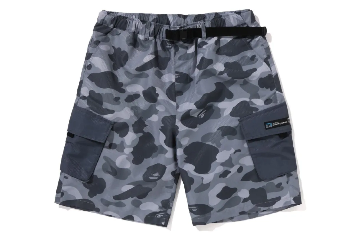 HONEYCOMB CAMO CARGO SHORTS sold by Bape