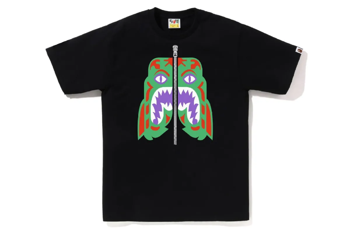 COLORS TIGER TEE sold by Bape