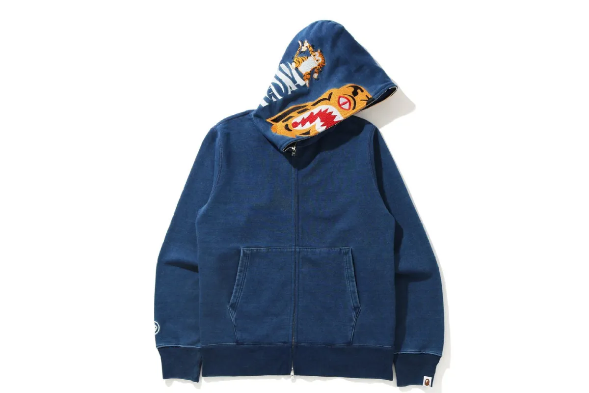 TIGER FULL ZIP HOODIE sold by Bape