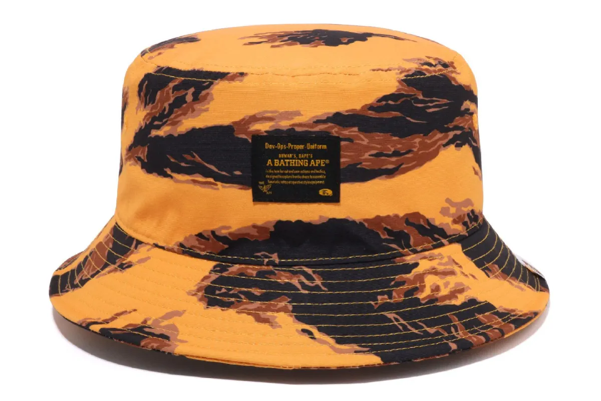 TIGER CAMO BUCKET HAT sold by Bape