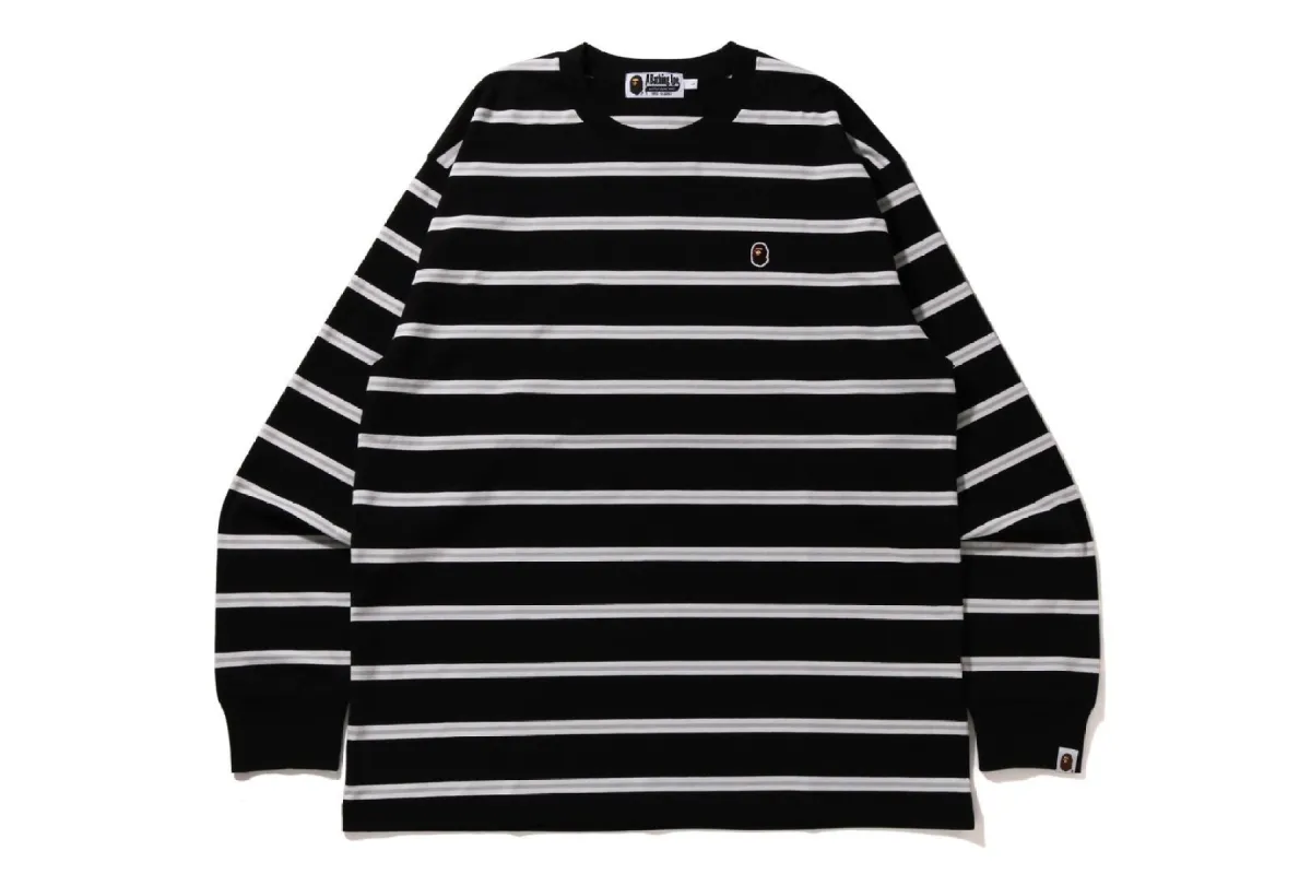 BAPE HOOP RELAXED FIT L/S TEE M sold by Bape