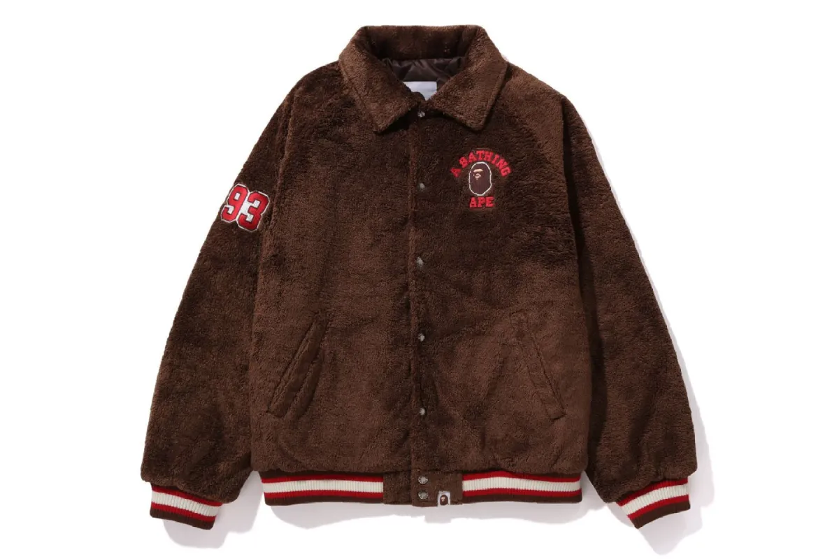 COLLEGE BOA VARSITY JACKET sold by Bape