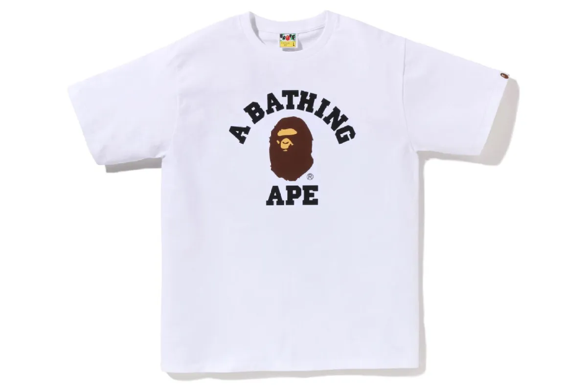 PIGMENT COLLEGE TEE sold by Bape