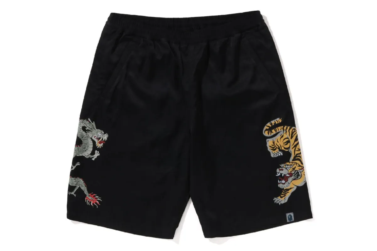 JAPANESE MOTIF SHORTS sold by Bape