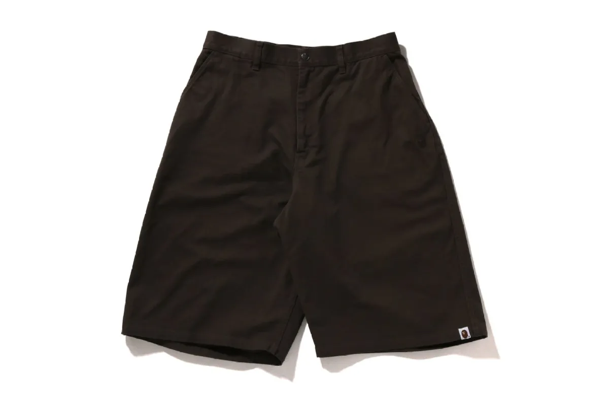ONE POINT LOOSE FIT CHINO SHORTS made by Bape