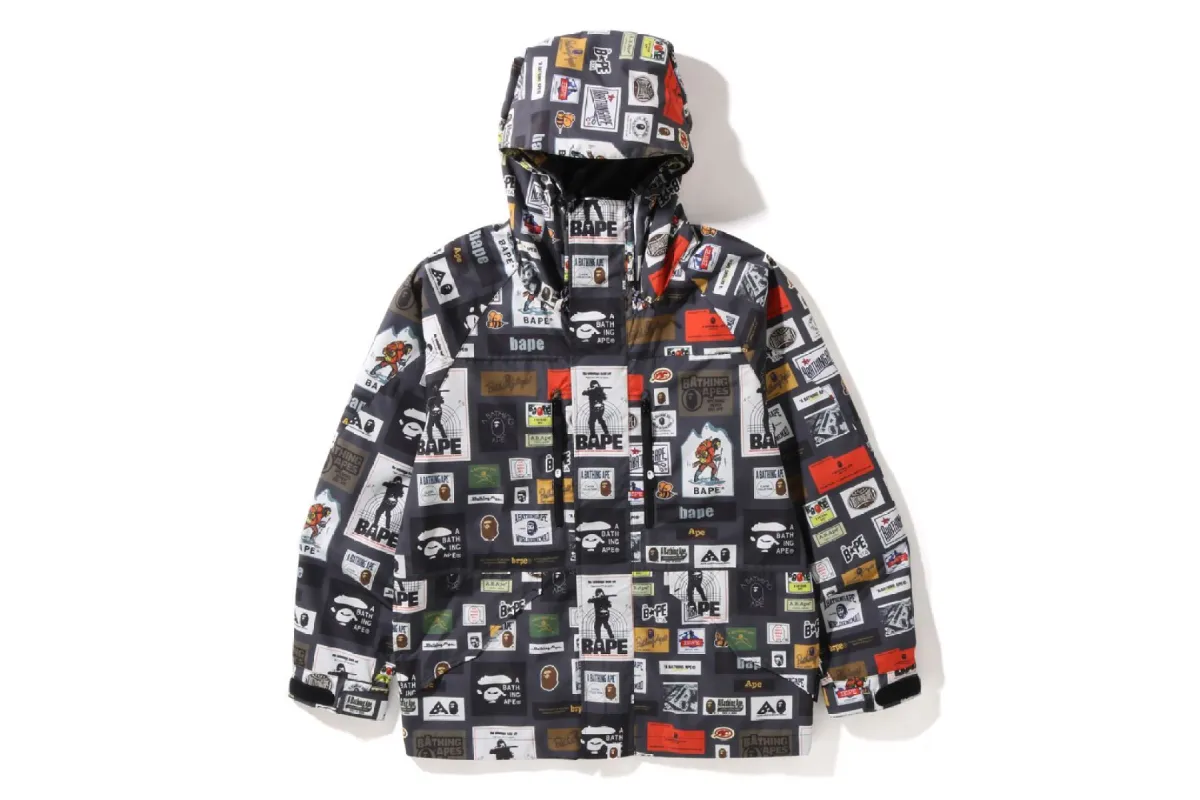 BAPE MULTI LABEL HOODIE JACKET sold by Bape