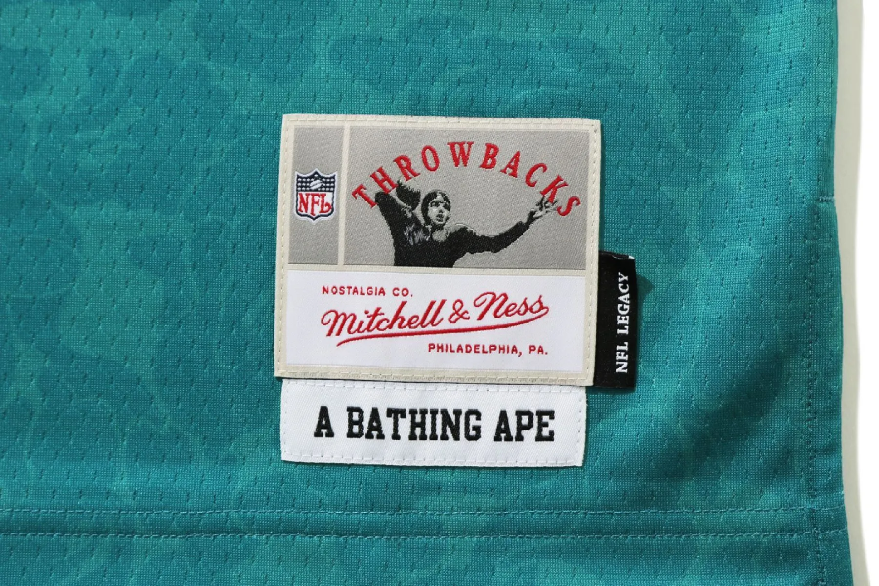 BAPE X MITCHELL & NESS 】NFLMIAMI DOLPHINS LEGACY JERSEY | Parallel