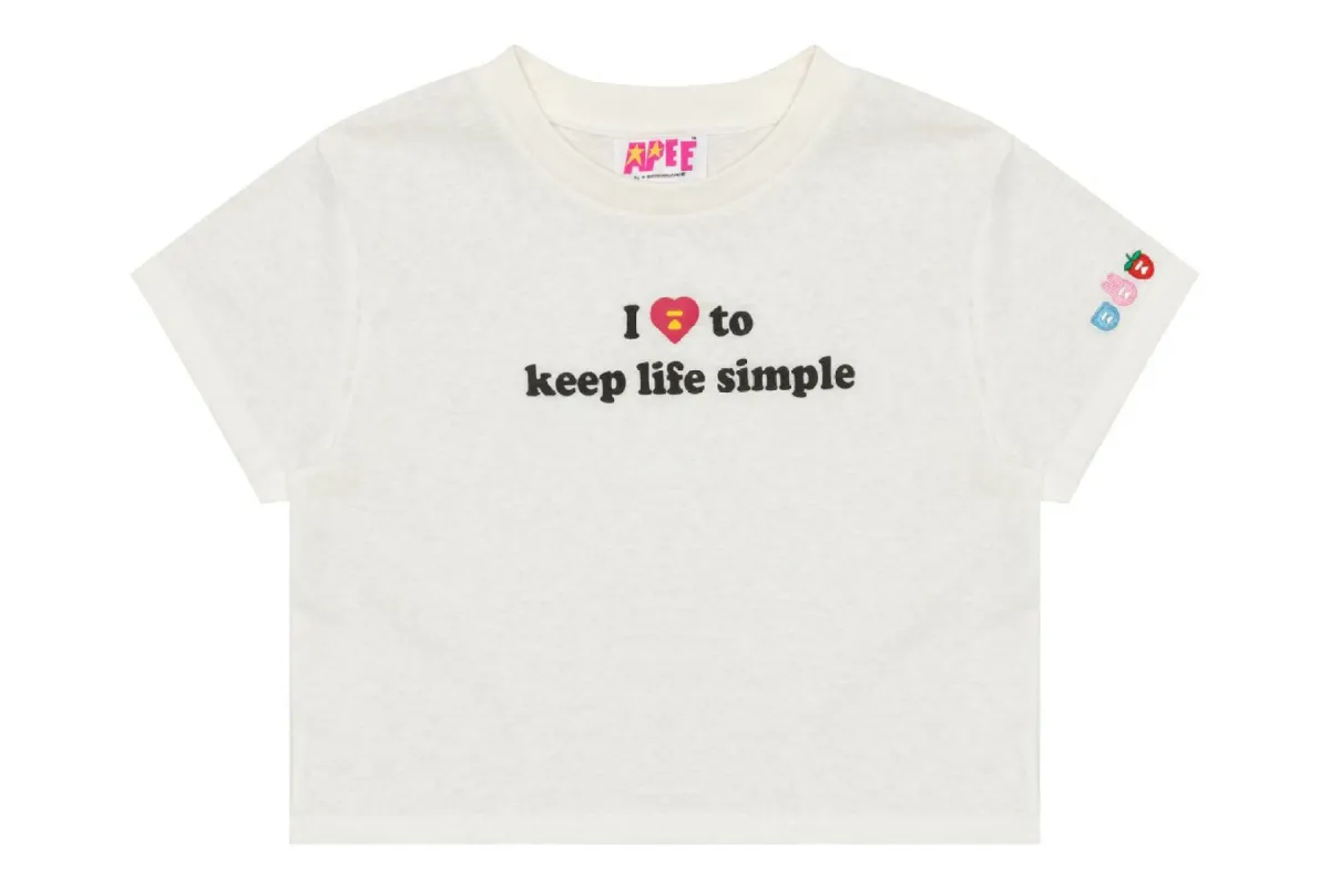 GRAPHIC SLIM CUT TEE sold by Bape