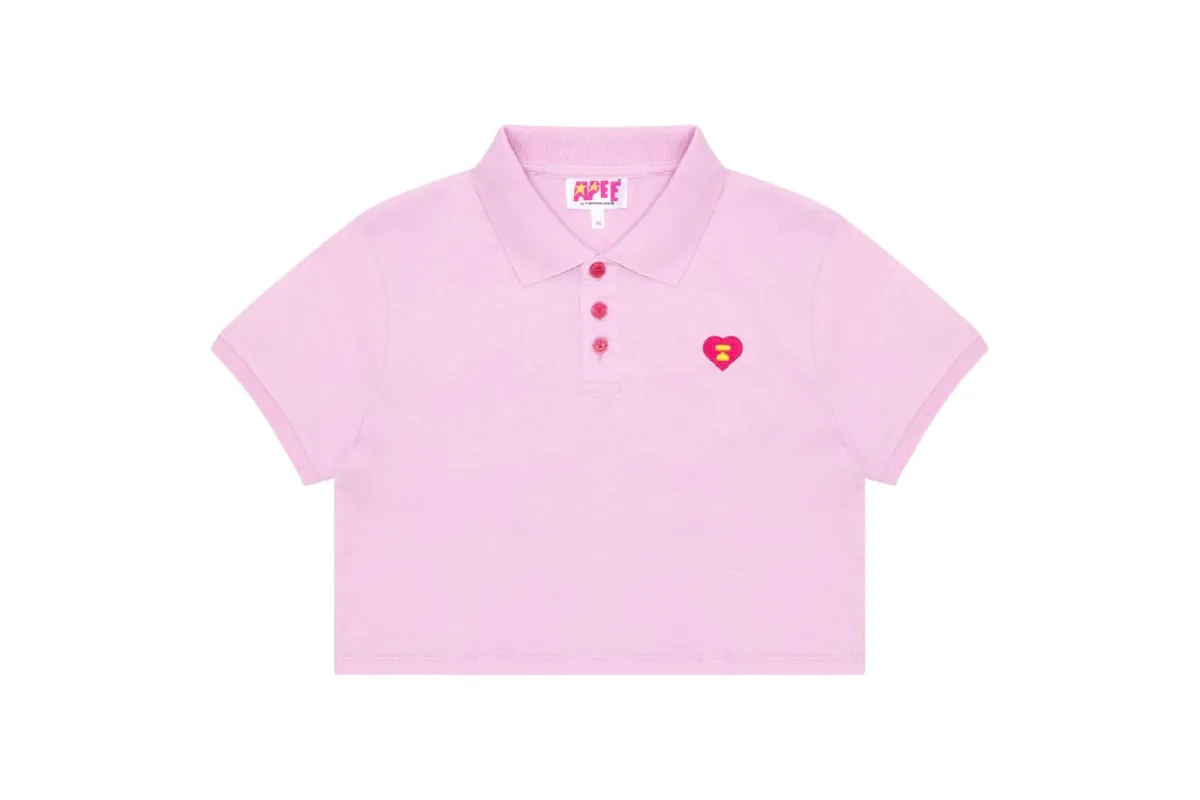 CROPPED POLO SHIRT sold by Bape
