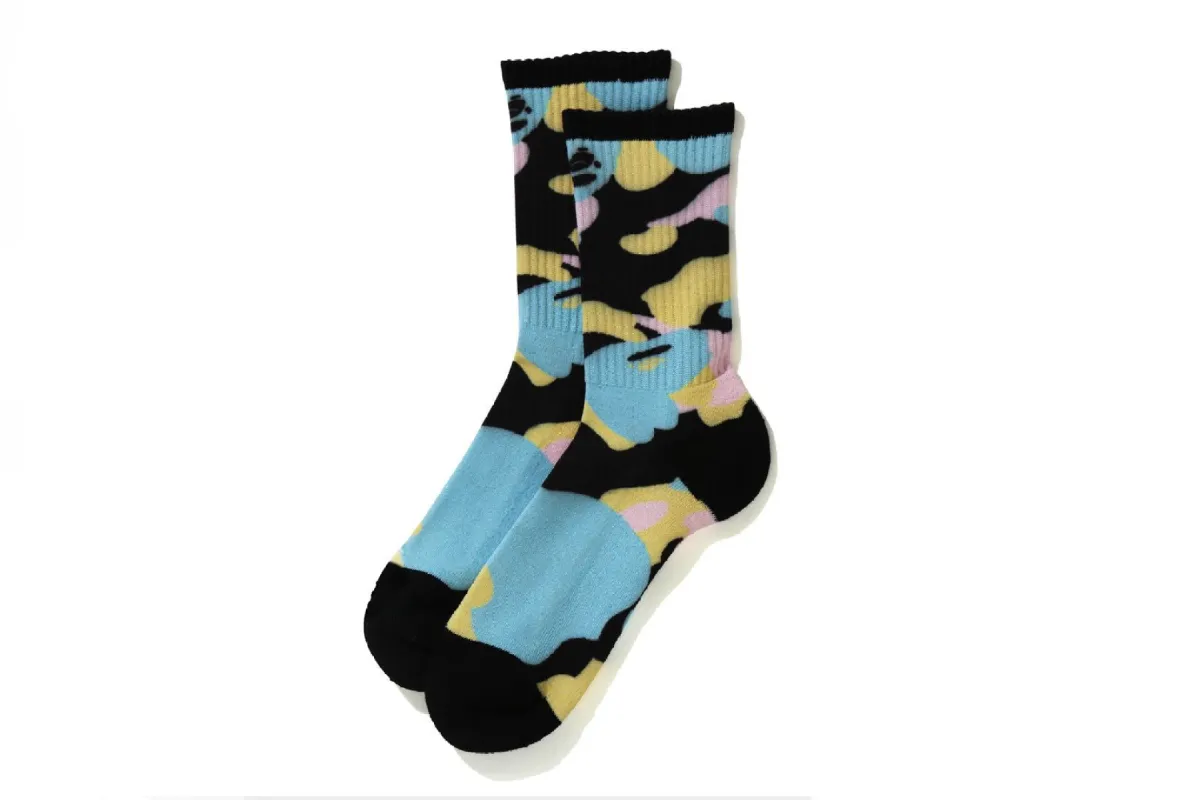 NEW MULTI CAMO SOCKS sold by Bape