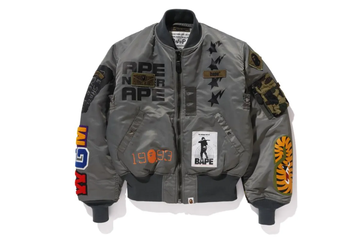 【 BAPE X ALPHA 】SHARK MA-1 sold by Bape