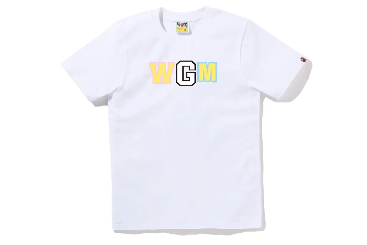 NEW MULTI CAMO WGM SHARK TEE sold by Bape