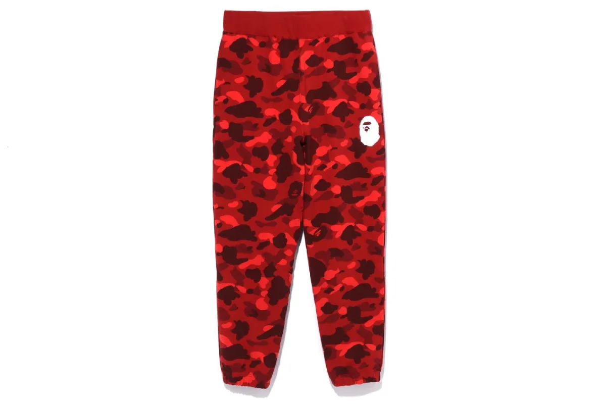 COLOR CAMO WIDE FIT SWEAT PANTS sold by Bape