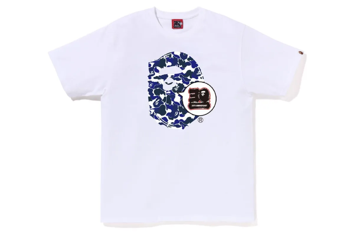 A Bathing Ape Anniversary T-Shirt 4缶セット The Special BAPE® 30th Anniversary Ape Head Tee Set will be