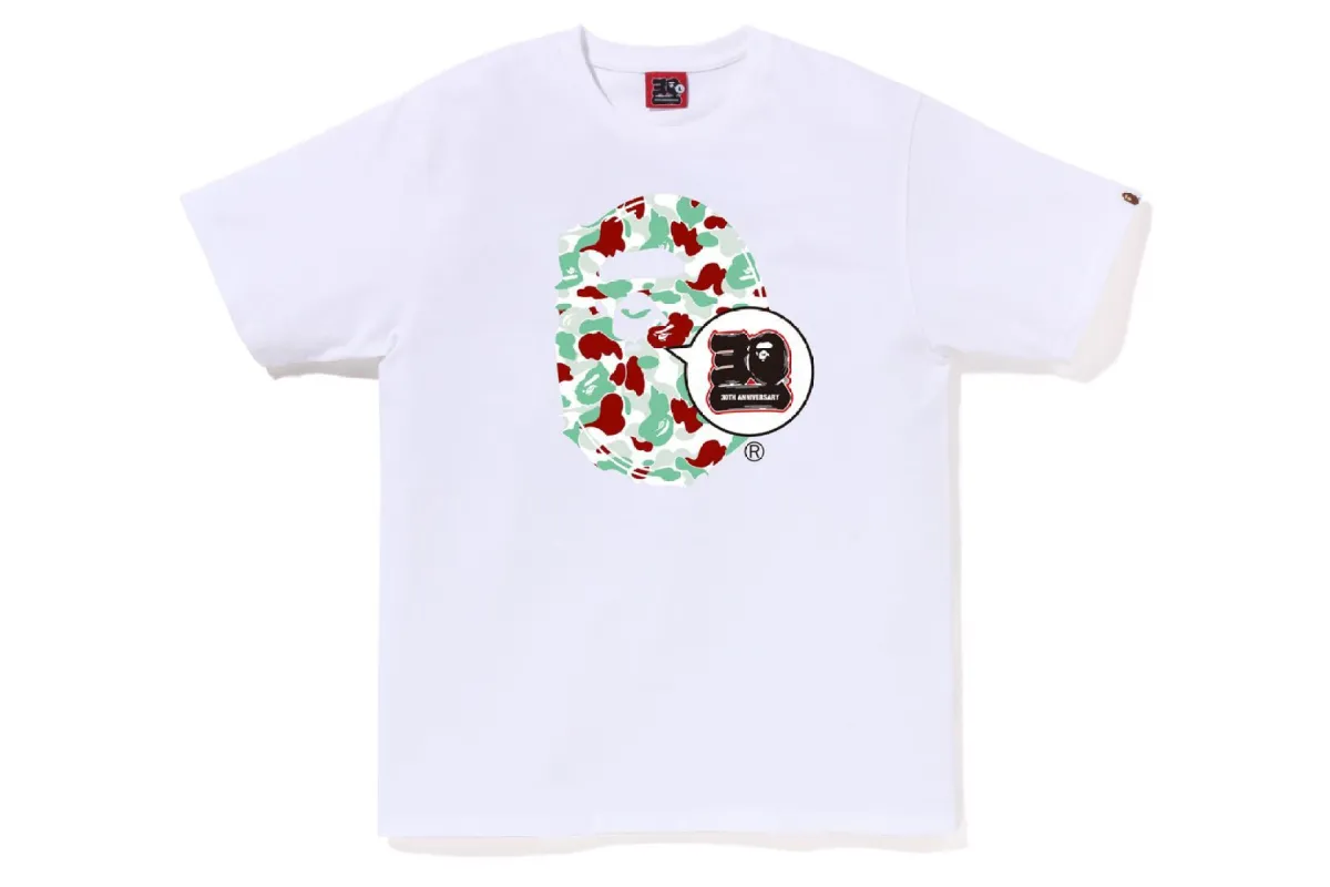 新品BAPE 30TH ANNIV. APE HEAD TEE SET BAPE STORE® SOHO BAPE® 30TH ANNIV. APE HEAD TEE SET MENS
