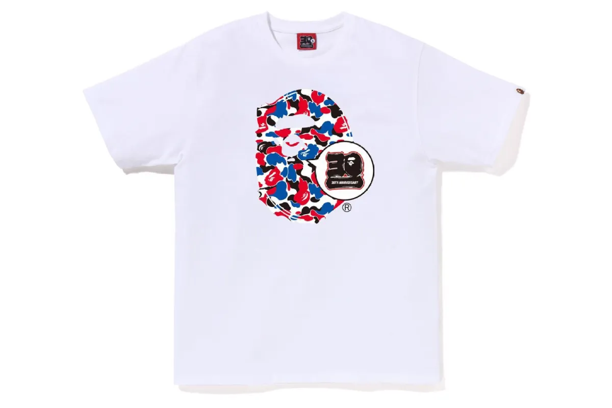 A Bathing Ape Anniversary T-Shirt 4缶セット BAPE STORE® SOHO BAPE® 30TH ANNIV. APE HEAD TEE SET MENS