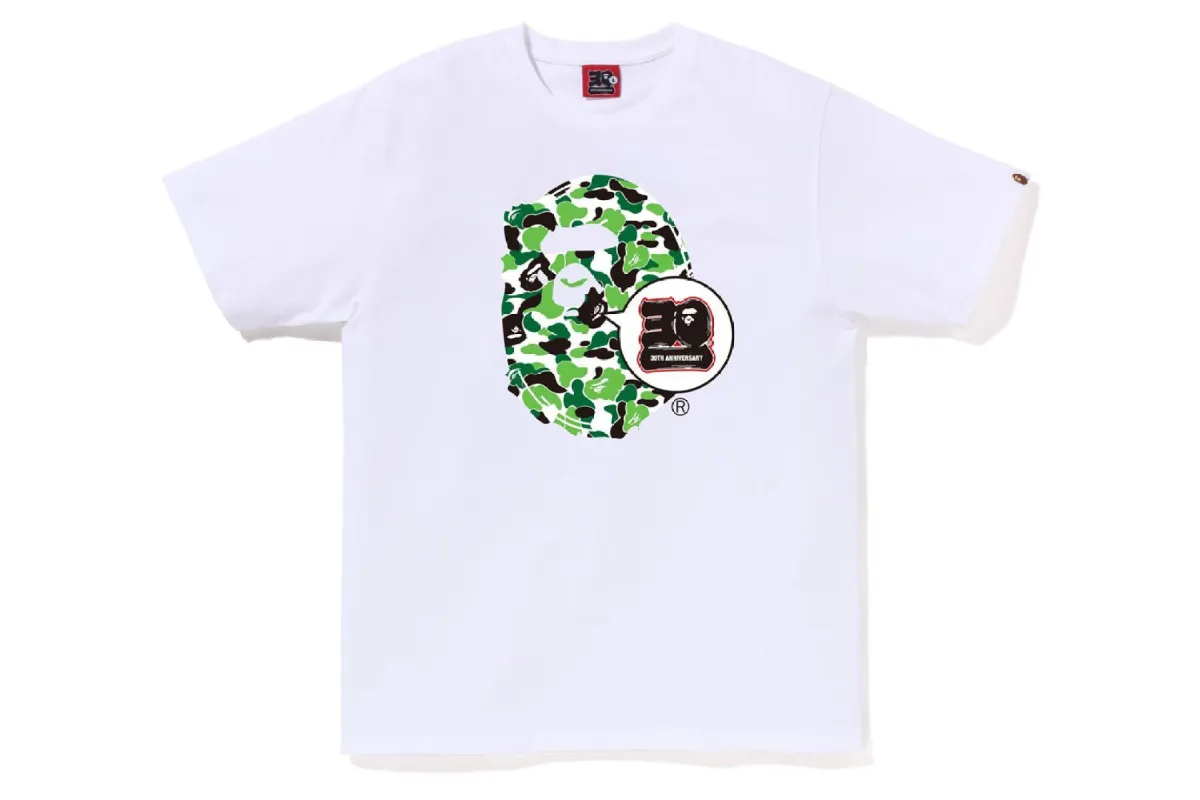 アベイシングエイプ　BAPE 30TH ANNIV. APE HEAD TEE BAPE STORE® SOHO BAPE® 30TH ANNIV. APE HEAD TEE SET MENS