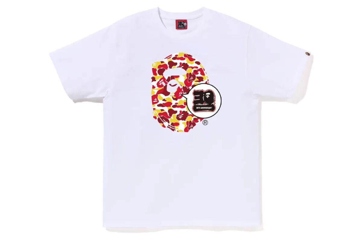 BAPE STORE BEIJING BAPE 30TH ANNIV. APE HEAD TEE SET sold by Bape