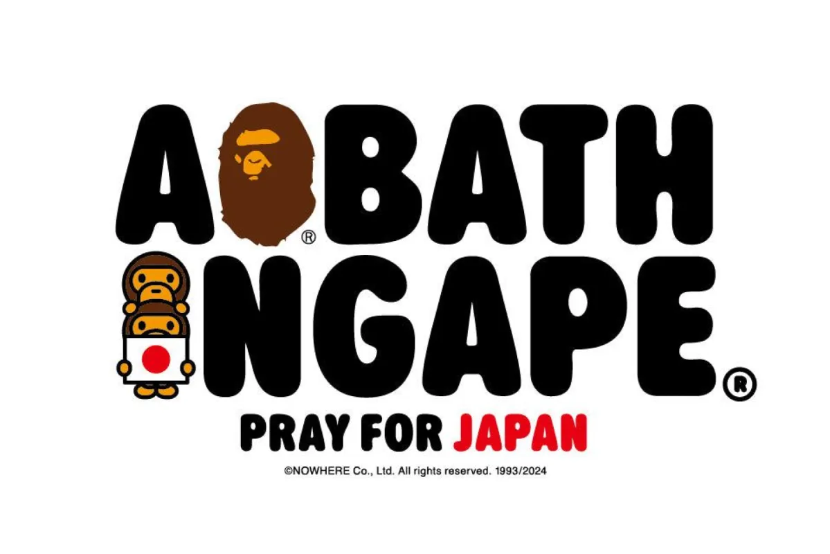 BABY MILO RESCUE REBUILD TEE #2 sold by Bape