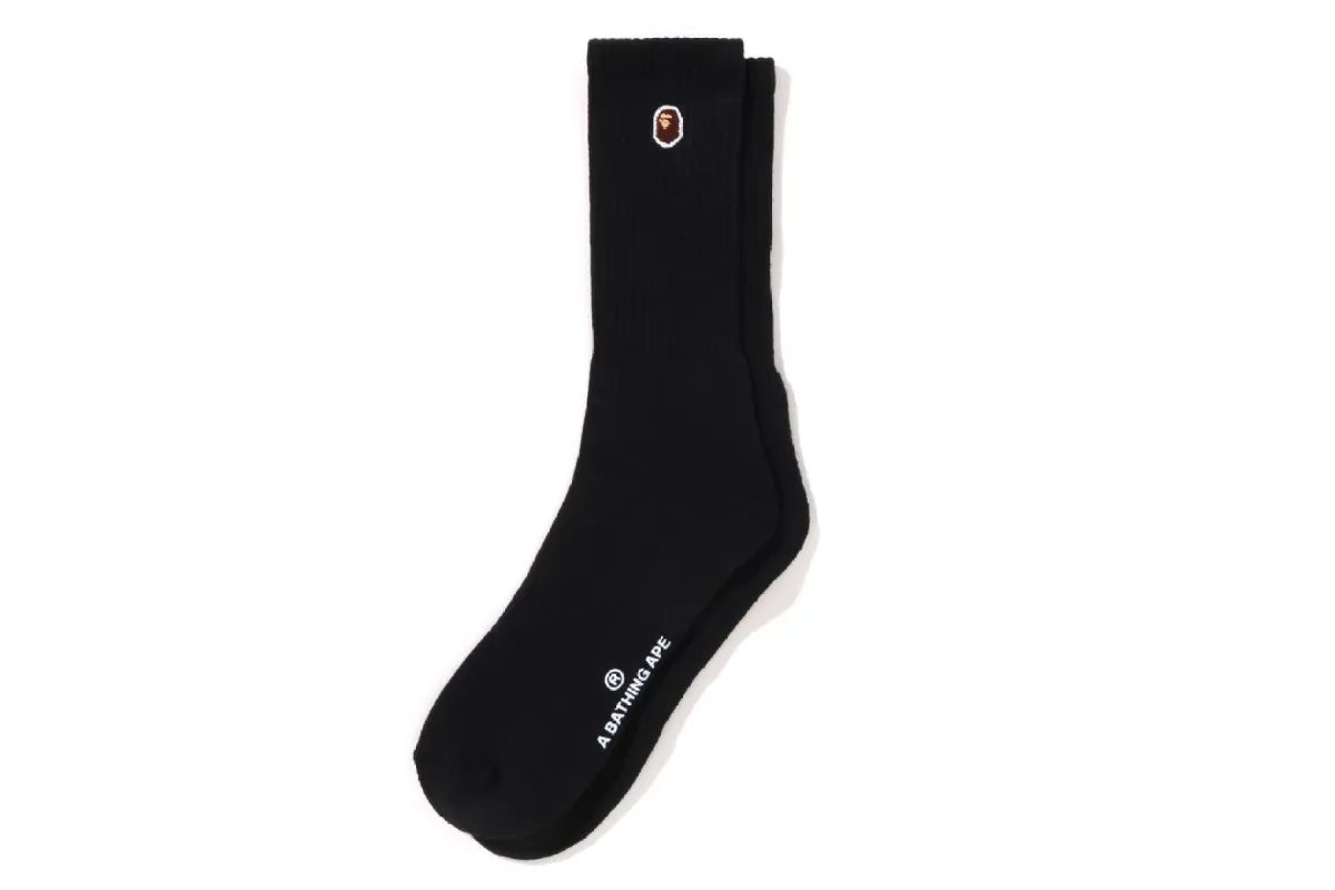 APE HEAD ONE POINT SOCKS sold by Bape