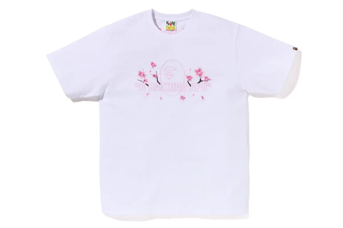 SAKURA A BATING APE TEE sold by Bape