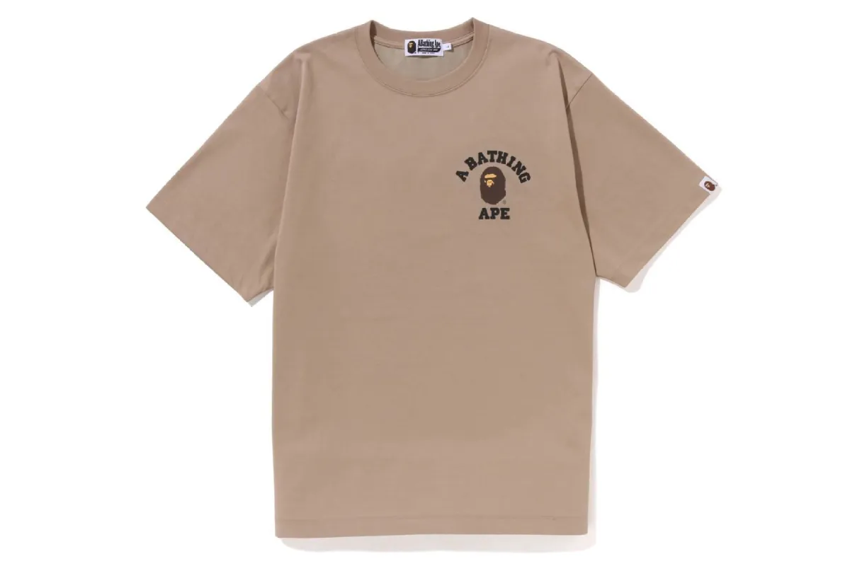 SMOOTH COLLEGE RELAXED FIT TEE sold by Bape
