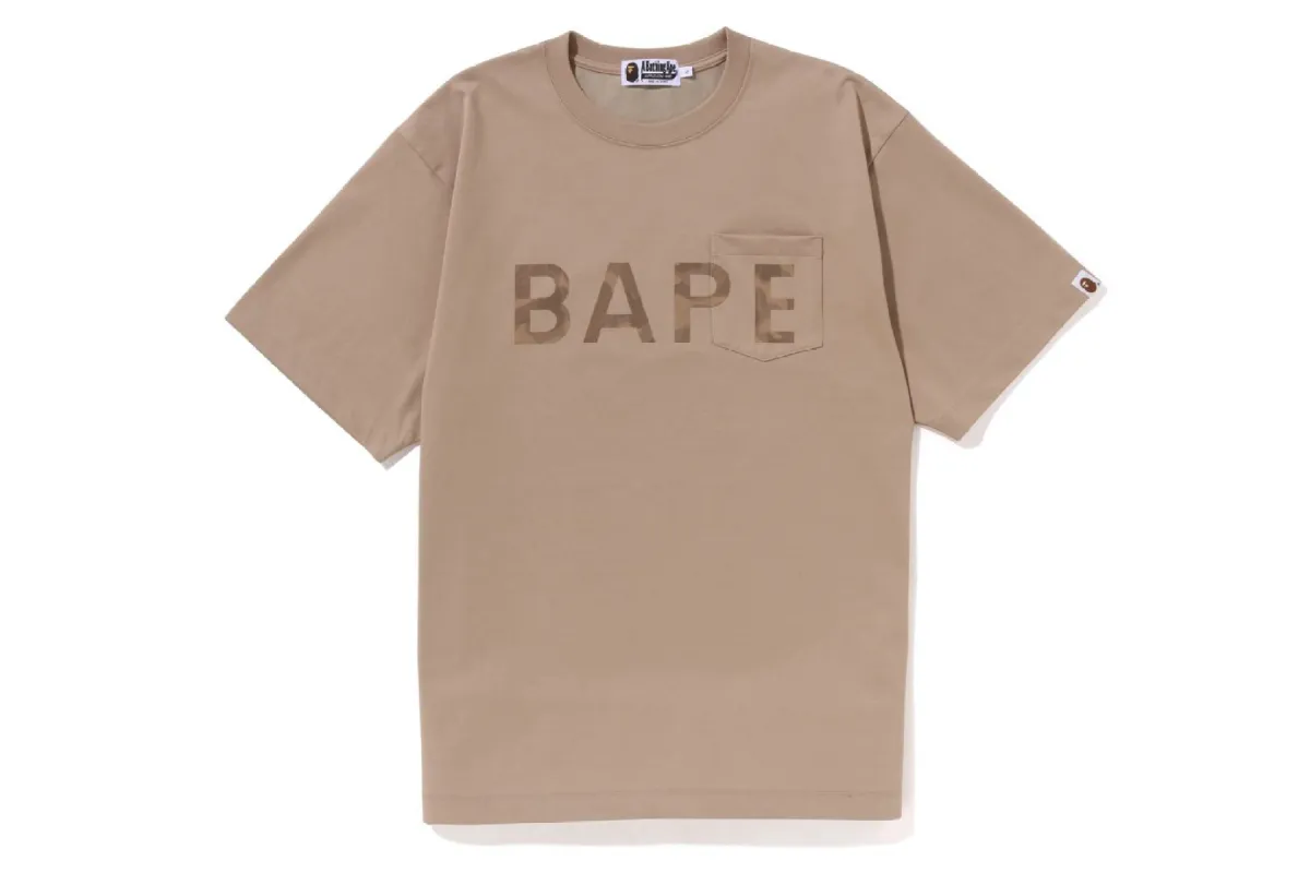 SMOOTH RELAXED FIT POCKET TEE sold by Bape