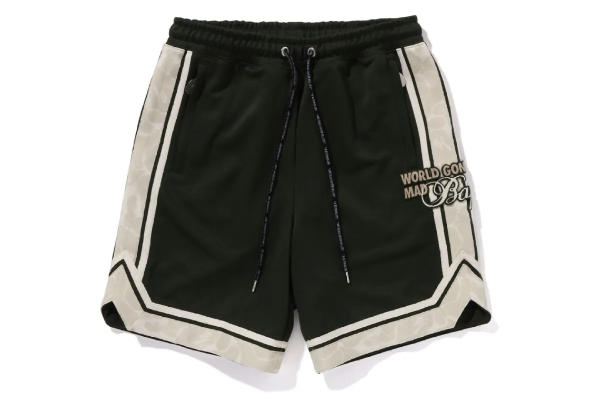 JERSEY TRACK SHORTS made by Bape
