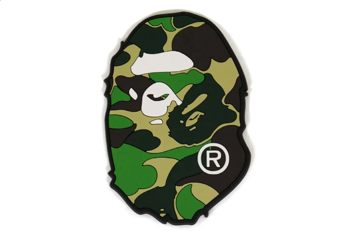 ABC CAMO APE HEAD RUBBER COASTER sold by Bape