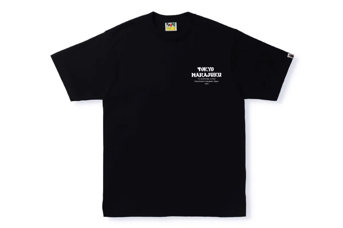 JAPAN CULTURE KANJI APE HEAD TEE sold by Bape