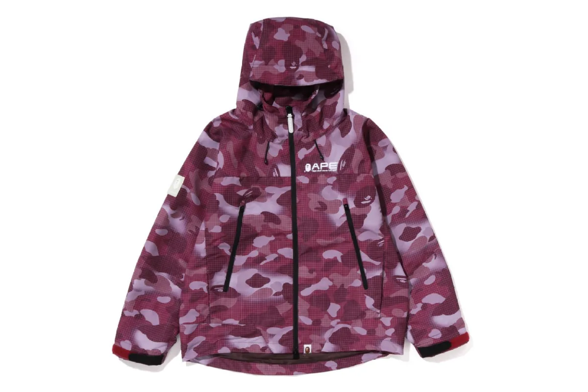 GRID CAMO HOODIE JACKET sold by Bape