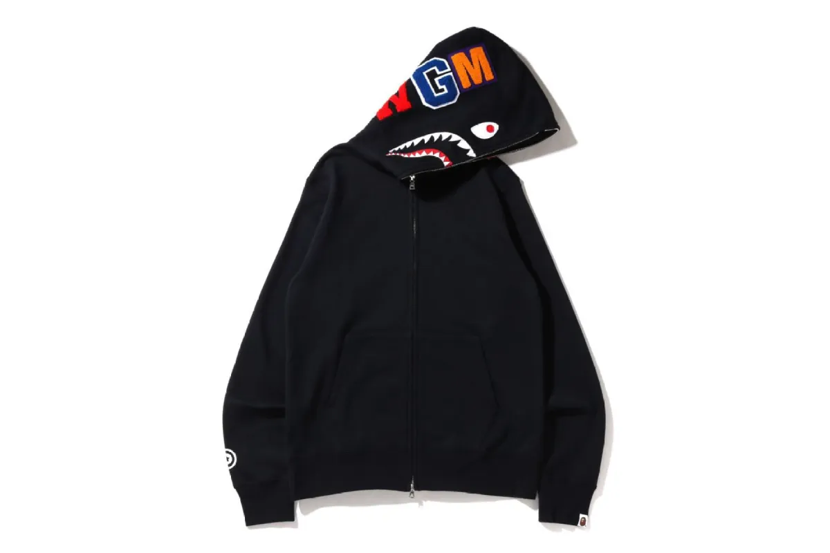 SHARK FULL ZIP HOODIE sold by Bape
