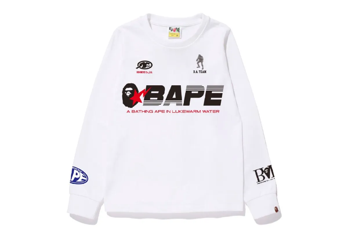 BAPE RACING L/S TEE sold by Bape