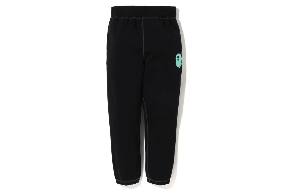 APE HEAD ONE POINT SWEAT PANTS sold by Bape