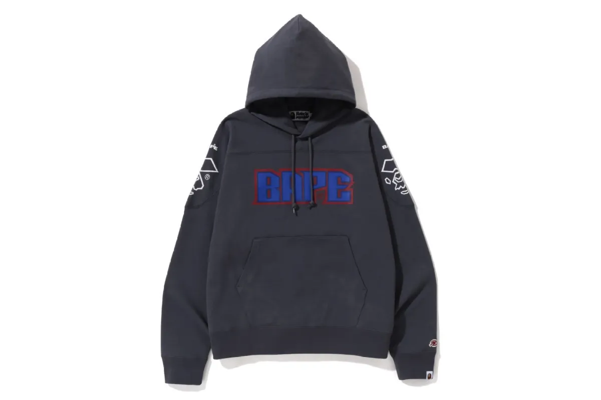 BAPE FOOTBALL LOOSE FIT PULLOVER HOODIE sold by Bape